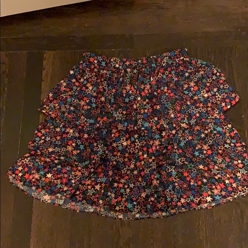 JCrew ruffled skirt